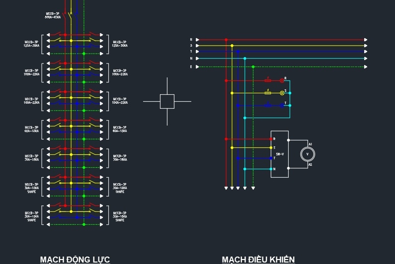 Bản vẽ thiết kế tủ điện DB - Ảnh 7